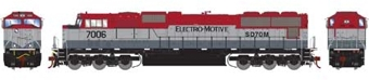 SD70M EMD 7006 of the Electro-Motive - digital sound fitted