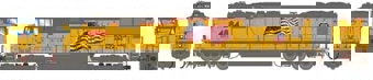 SD70M EMD 4884 of the Union Pacific - digital sound fitted
