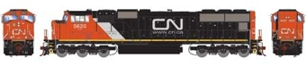 EMD SD70I 5620 of the Canadian National 
