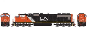 EMD SD70I 5624 of the Canadian National 