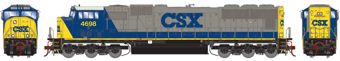 SD70M EMD 4698 of CSX - digital sound fitted