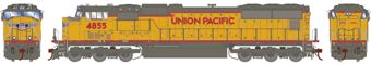SD70M EMD 4863 of the Union Pacific - digital sound fitted
