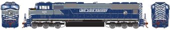 SD70M EMD 6432 of the Lake State - digital sound fitted