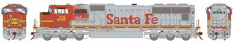 SD75M EMD 226 of the BNSF - digital sound fitted