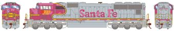 SD75M EMD 231 of the BNSF - digital sound fitted