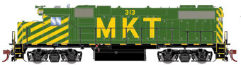 GP38-2 EMD 313 of the Missouri-Kansas-Texas 