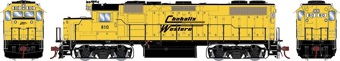 GP38-2 EMD 810 of the Chehalis Western 