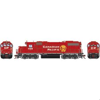 GP38-2 EMD 4405 of the Canadian Pacific - digital sound fitted