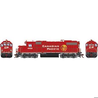 GP38-2 EMD 4422 of the Canadian Pacific - digital sound fitted