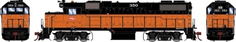 GP38-2 EMD 350 of the Milwaukee - digital sound fitted