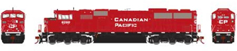 SD60M EMD 6260 Tri-Clops of the Canadian Pacific - digital sound fitted