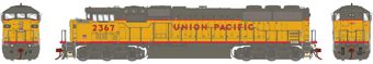 SD60M EMD 2367 of the Union Pacific - digital sound fitted
