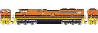 SD70M-2 EMD 4301 of the Providence & Worcester - digital sound fitted