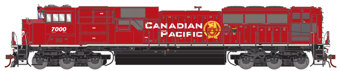 EMD SD70ACu 7000 of the Canadian Pacific 