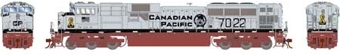 EMD SD70ACu 7022 of the Canadian Pacific 