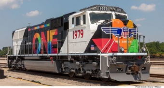 SD70M EMD 1979 of the Union Pacific 