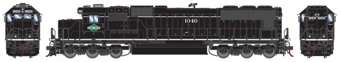 SD70 EMD 1040 of the llinois Central 