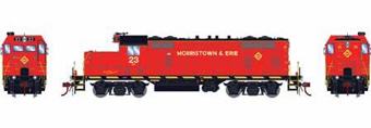 GP7U EMD 23 of the Morristown and Erie 
