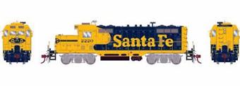 GP7U EMD 2220 of the Santa Fe - digital sound fitted