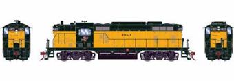 GP7 EMD 1653 of the Chicago and Northwestern (Repaint) - digital sound fitted