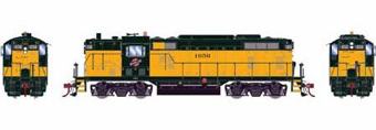 GP7 EMD 1656 of the Chicago and Northwestern (Repaint) - digital sound fitted
