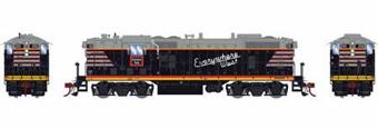 GP7 EMD 250 of the Chicago Burlington and Quincy - digital sound fitted