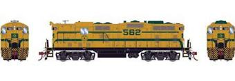 GP7 EMD 562 of the Maine Central - digital sound fitted