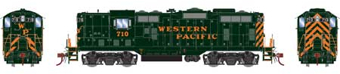 GP7 EMD 710 of the Western Pacific 