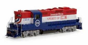 GP7 EMD 1776 of the Bangor and Aroostook