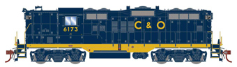 GP9 EMD 6173 of the Chesapeake & Ohio