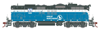 GP9 EMD 688 of the Great Northern 