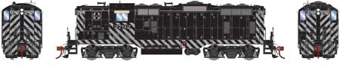 GP7 EMD 2792 of the Santa Fe - digital sound fitted