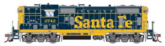 GP7 EMD 2819 of the Santa Fe