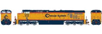 ES44AC GE 8342 of the Chessie (C&O) - digital sound fitted