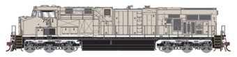ES44DC GE 7561 of the Norfolk Southern - digital sound fitted