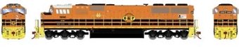 SD60M EMD 3890 of the Buffalo & Pittsburgh - digital sound fitted