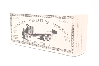 1935 Scammell RG12 Rigid Six kit