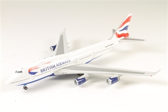 Boeing B747-436 British Airways G-CIVX Union Jack - United Kingdom colours