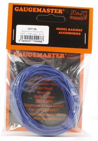 Wire Blue 7 x 0.2mm 10 Metres