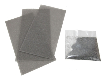 Grey point & crossing underlay kit for use with GM201