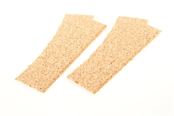 2mm Sectional Track LH Turnout Cork Underlay (2)