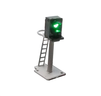 2 aspect platform mounted colour light signal