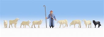 Shepherd & Sheep Figure Set - Cancelled from production