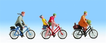 Cyclists and accessories - pack of 3 figures - Cancelled from production