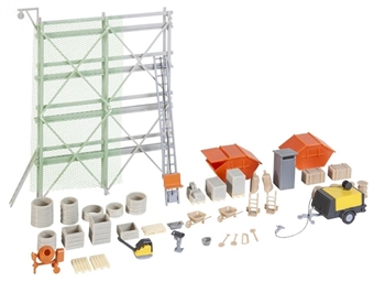 Construction building site accessories - plastic kit