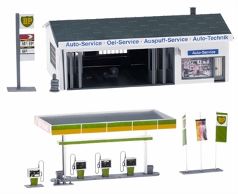 Petrol service station - plastic kit