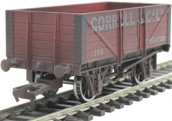 5 plank open wagon "Corrall and Co, Brighton" - weathered - "Gaugemaster Collection"
