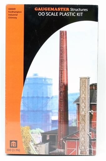 Brick built industrial chimney - plastic kit