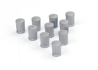 Traditional dustbins - pack of 10