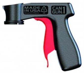 Trigger grip for spray paint aerosol cans